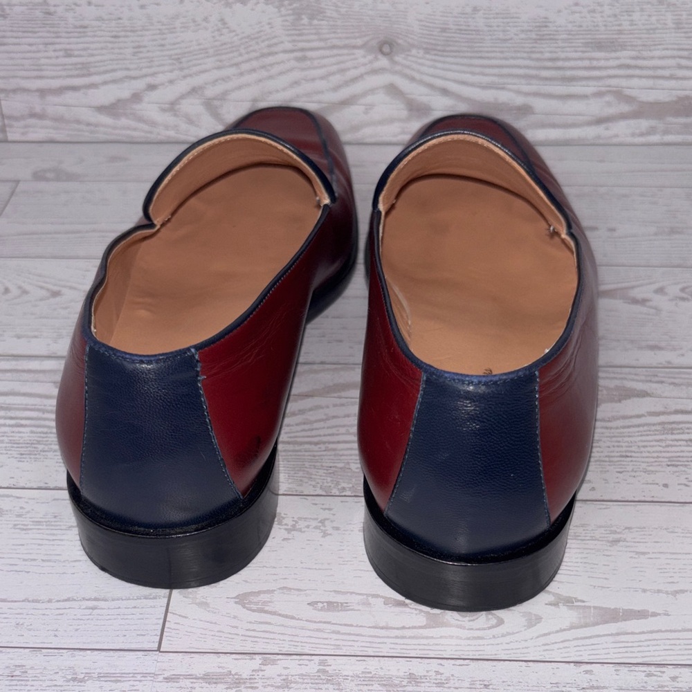 Brooks Brothers Burgundy Leather Loafers - Picture 4 of 6